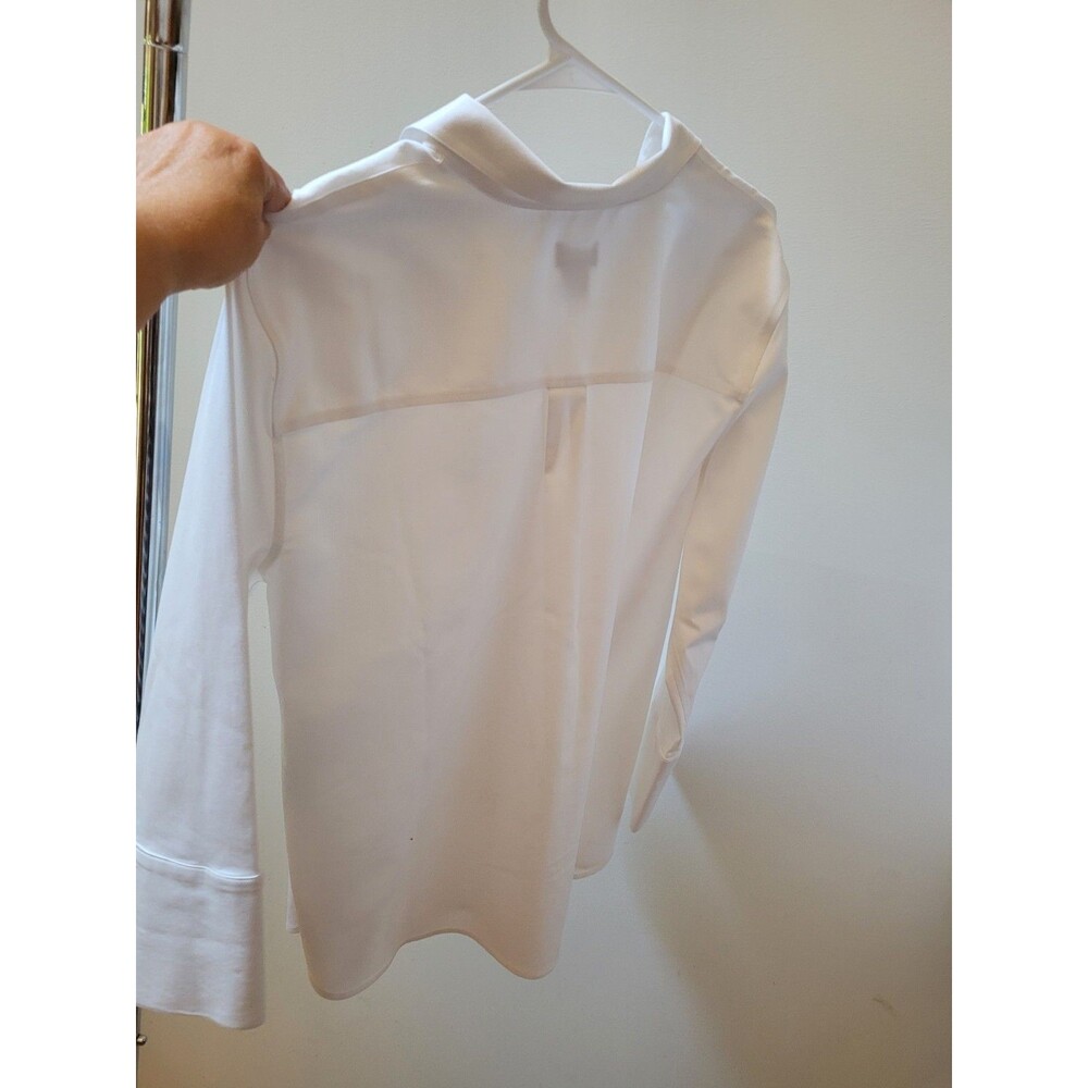 EUC Chico’s No Iron Chic Stretch Size 3(XL) 16/18 Button Up Shirt Long Sleeve - Picture 4 of 8